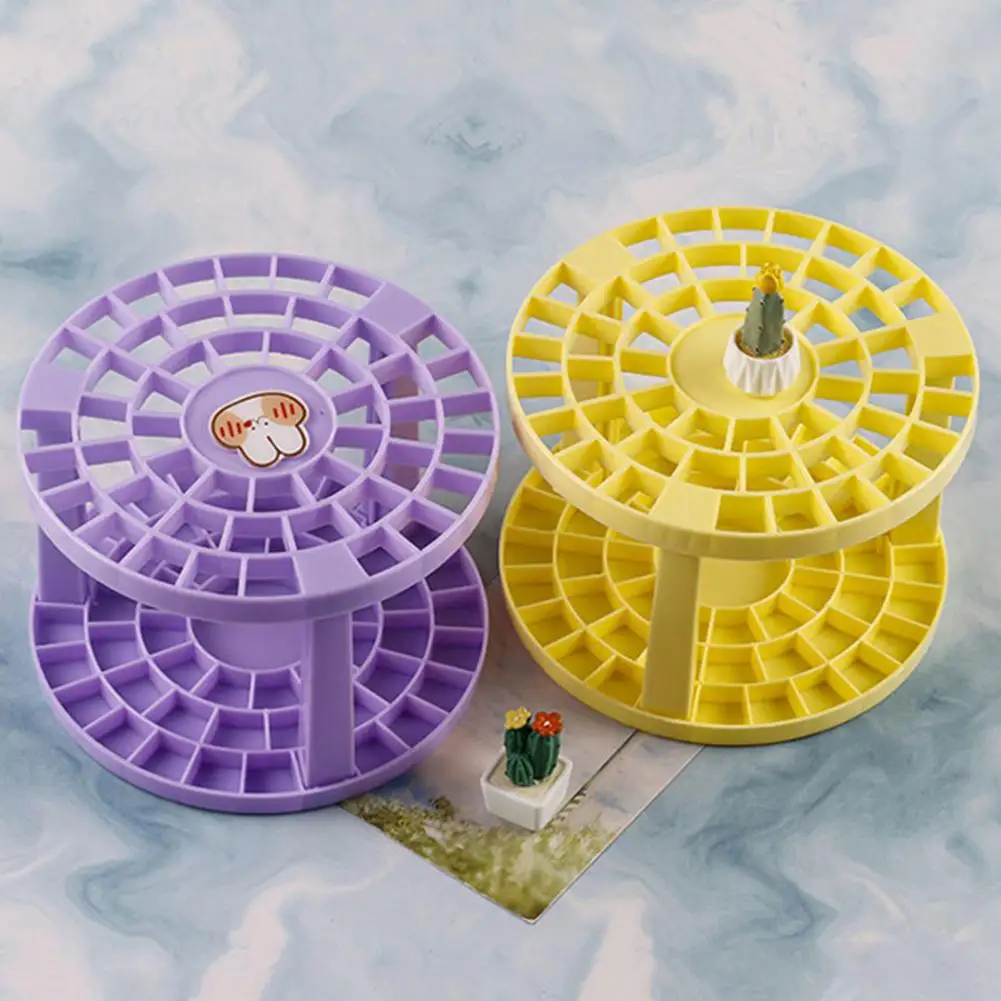 Portapenne portapenne rimovibile elegante Organizer da scrivania portapenne Multi-foro per matita per sopracciglia pennello per trucco portatile facile