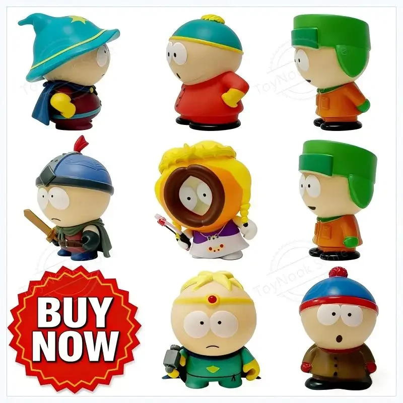 

IN STOCK HOT-NEW South Park Anime Figure The Stick of Truth Kenny McCormick Stan Marsh Cute Lovely Dolls American Band Ornaments
