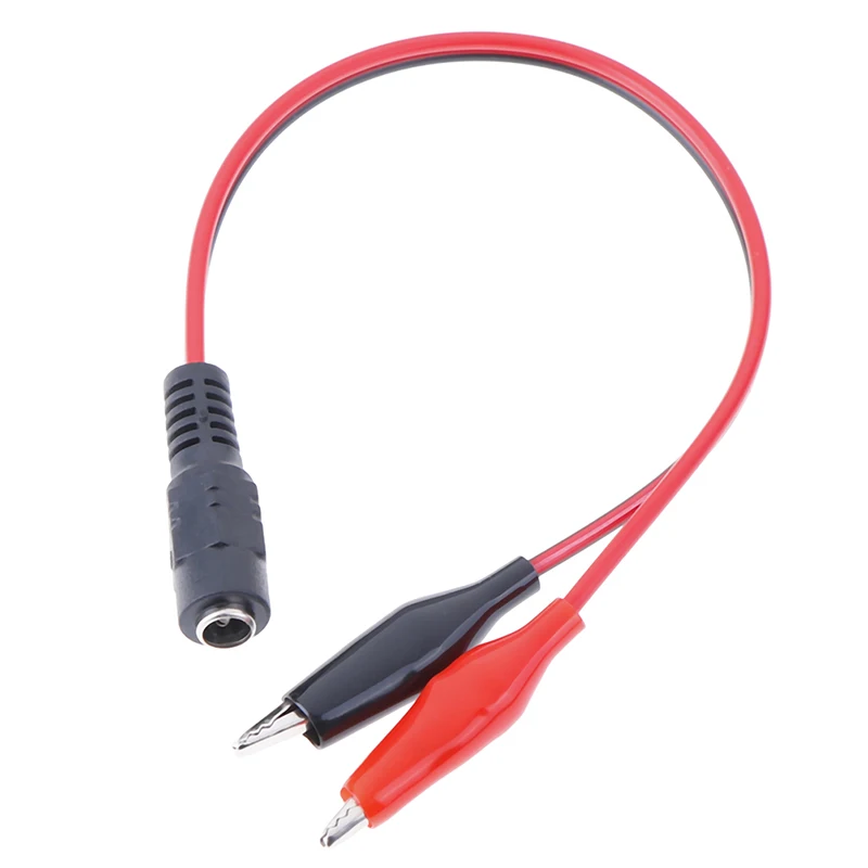 {NN72} 1 Pc Alligator Clip 12V Power Cable Crocodile Wire DC Voltage Connector To Female