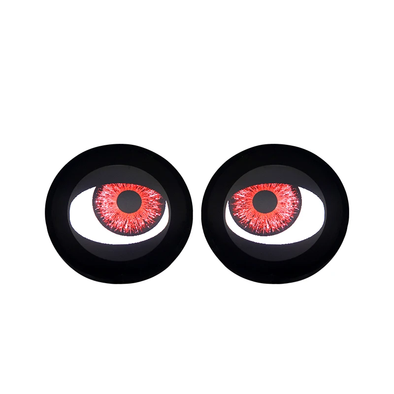 Aililaisi 3 Inch 4 8 Modes Blink Demon Eyes Devil LED Headlights Lens 5V 12V 3.0 Inch Bi Projector Car Light Wifi DIY Motorbike