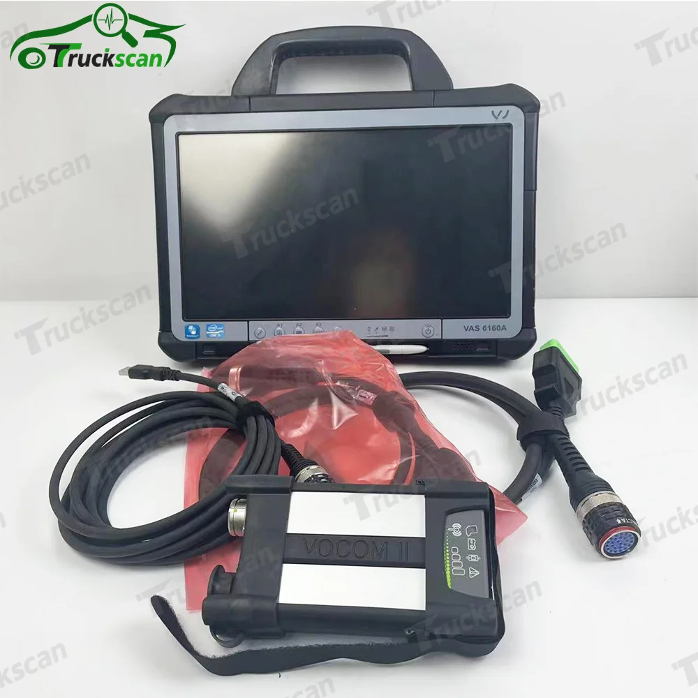 

for Original Vocom II 88894000 VOCOM II Heavy Duty Truck Diagnostic Tool for Vocom2 With PTT2.8.150 With e7450 Table