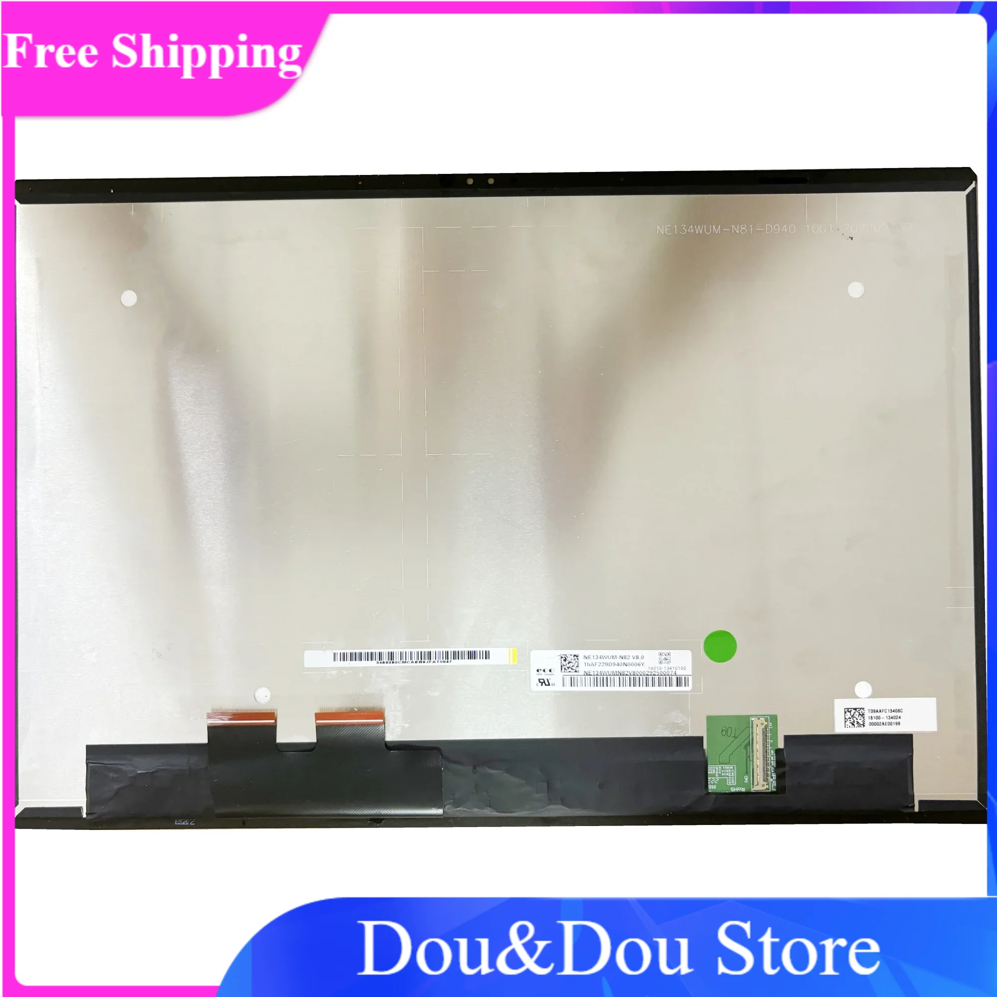 

NE134WUM-N82 V8.0 для Asus ROG Flow 13,4-дюймовый дигитайзер для ноутбука, стекло в сборе, сменный ЖК-дисплей, светодиодный сенсорный экран