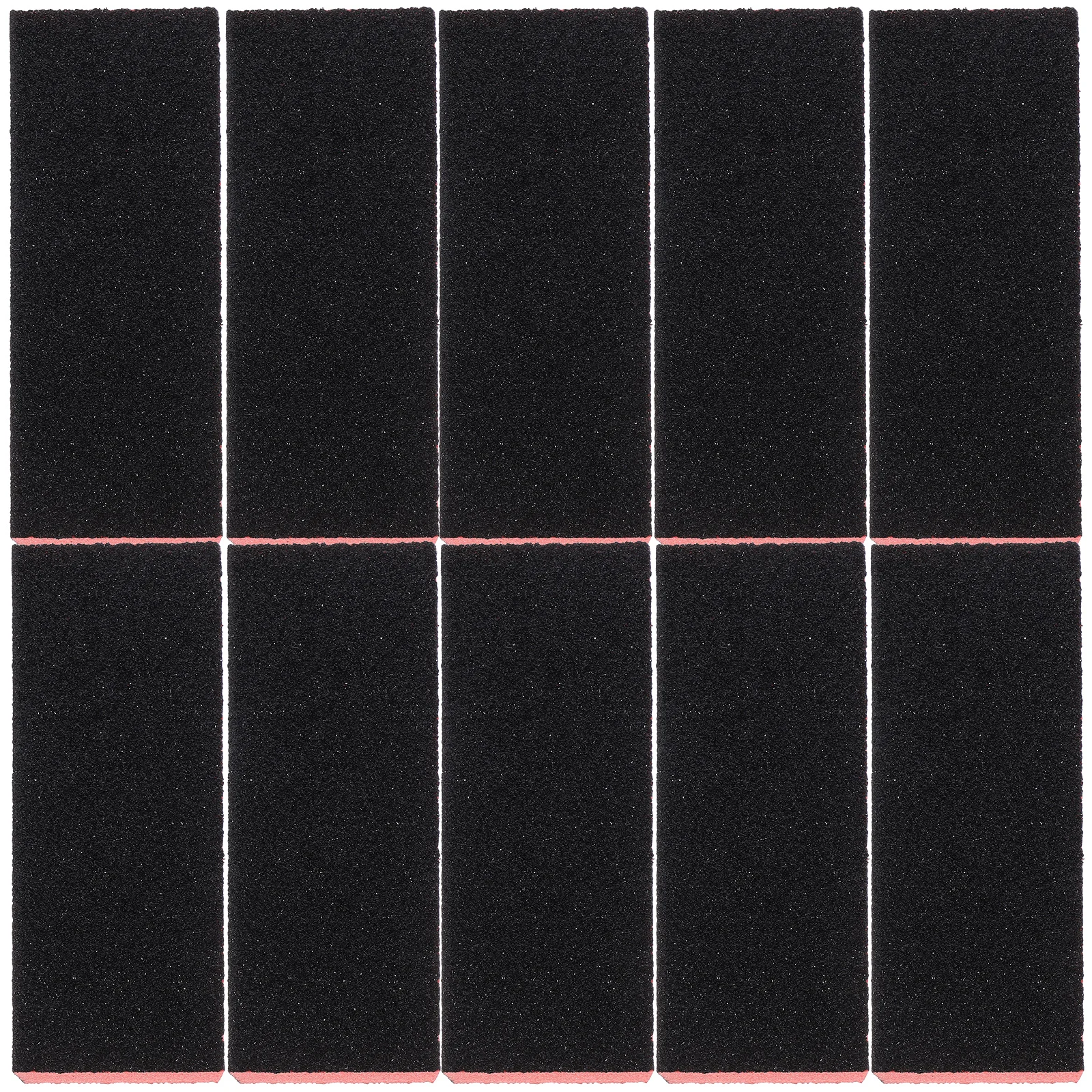 

10pcs Nail Polish Block Ergonomic Ridges Remover Lightweight Portable Manicure Polishing Sponge Nail Polisher File Buffing Block
