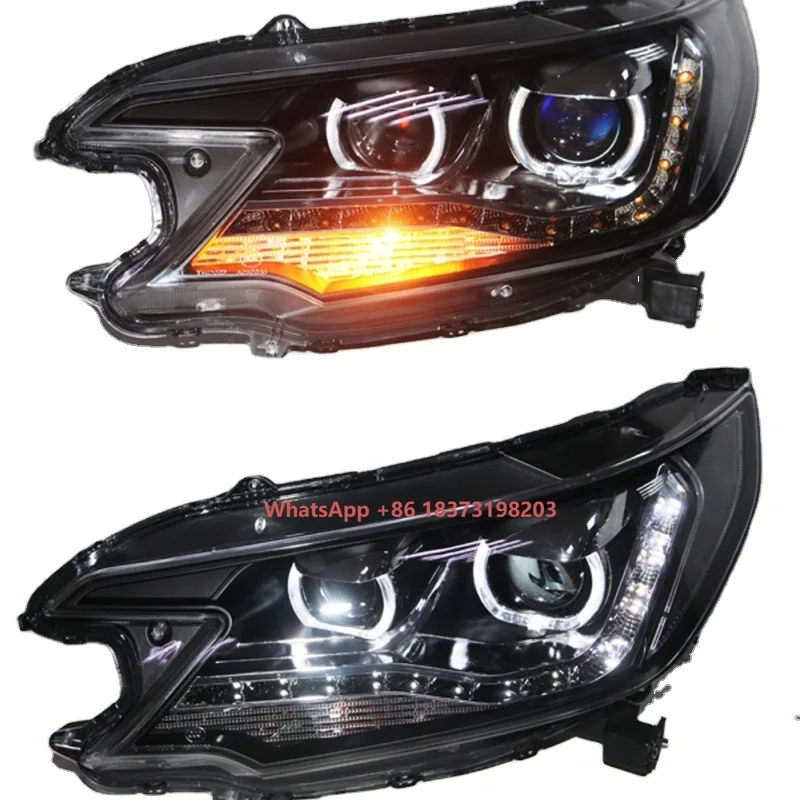 

2012-2014 Страх для светодиодных фар HONDA CRV с U-образными ангельскими глазками TLZ