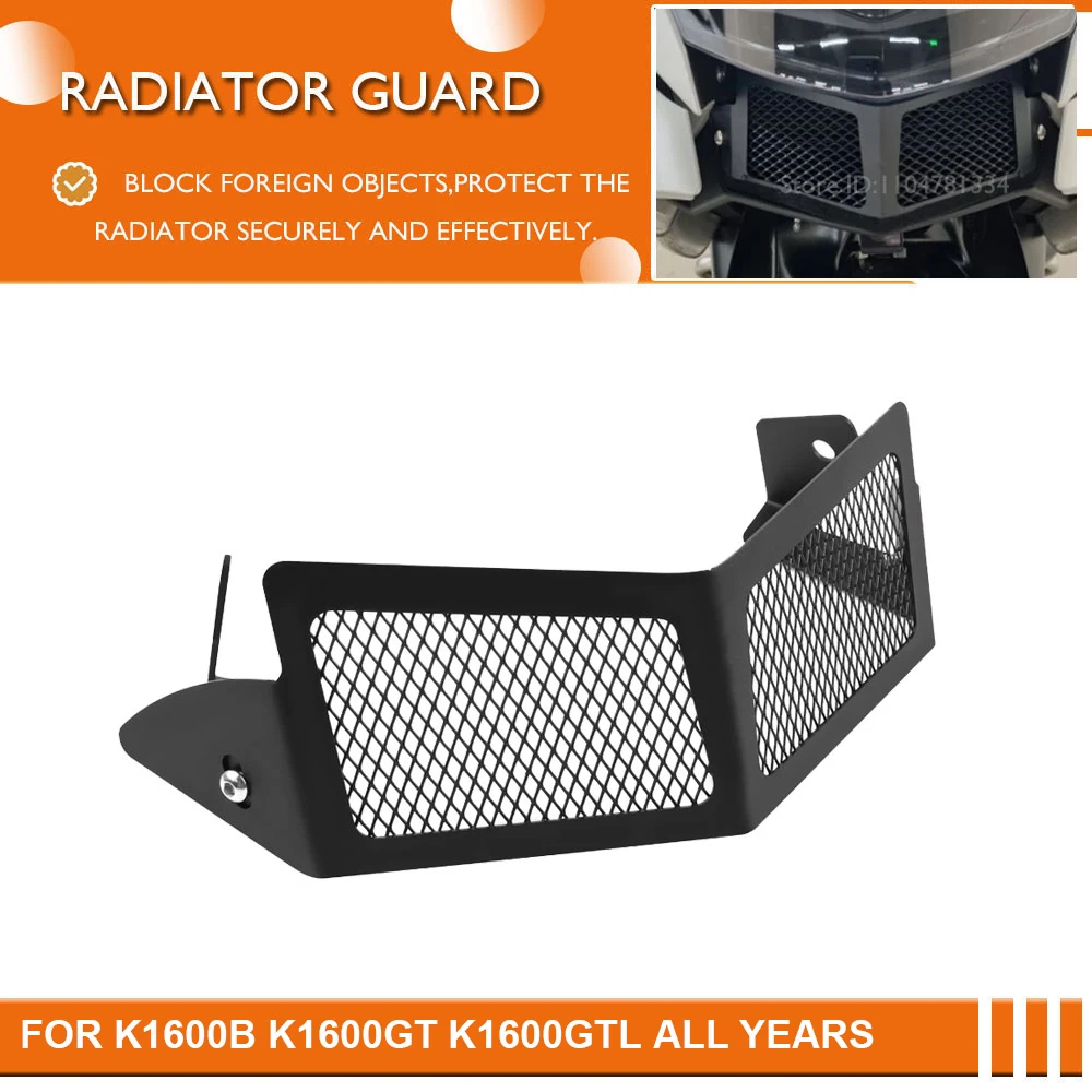 For K 1600 B/GT/GTL All Year Motorcycle Radiator Guard Grille Cover For K1600 Grand America Bagger 2023 2024 K1600 B GT K1600GTL