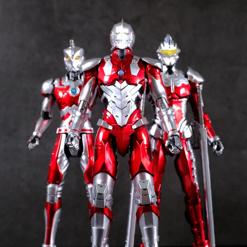 Figurka Ultraman ZD Toys Kotaro Higashi Zero Suit Tiga Suit Ace Ultra Seven Ultraman Jack Kolekcjonerskie Zabawki Prezent Urodzinowy