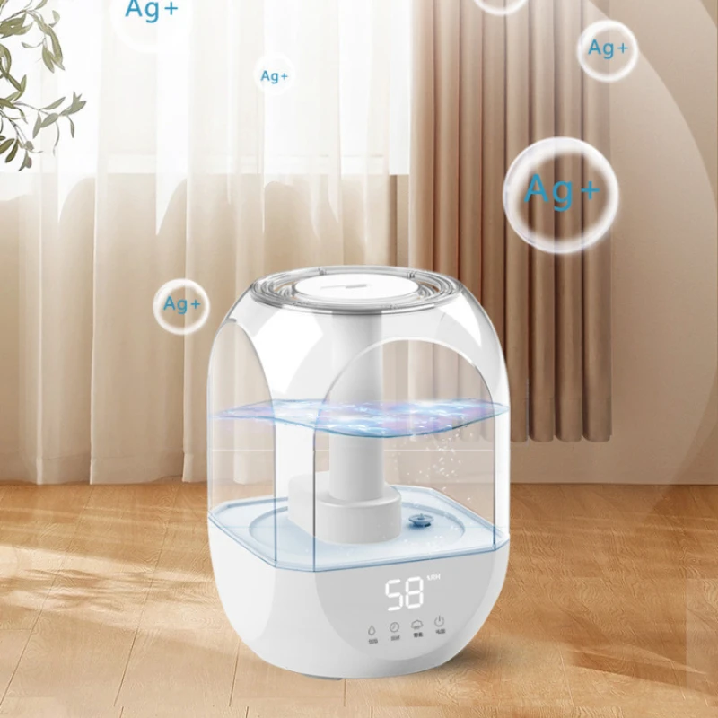 Household Mute Humidifier, Small Air Aromatherapy Machine Large Spray Bedroom Misting Machine Convenient on The Water Refilling