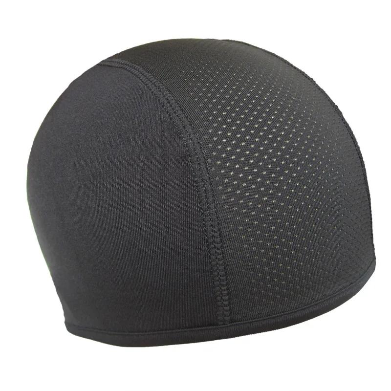 Elastic Cap Hat Men women Under helmet Bike bicycle Black Cycling Motorbike Outdoor Quick Drying Skull Thermal