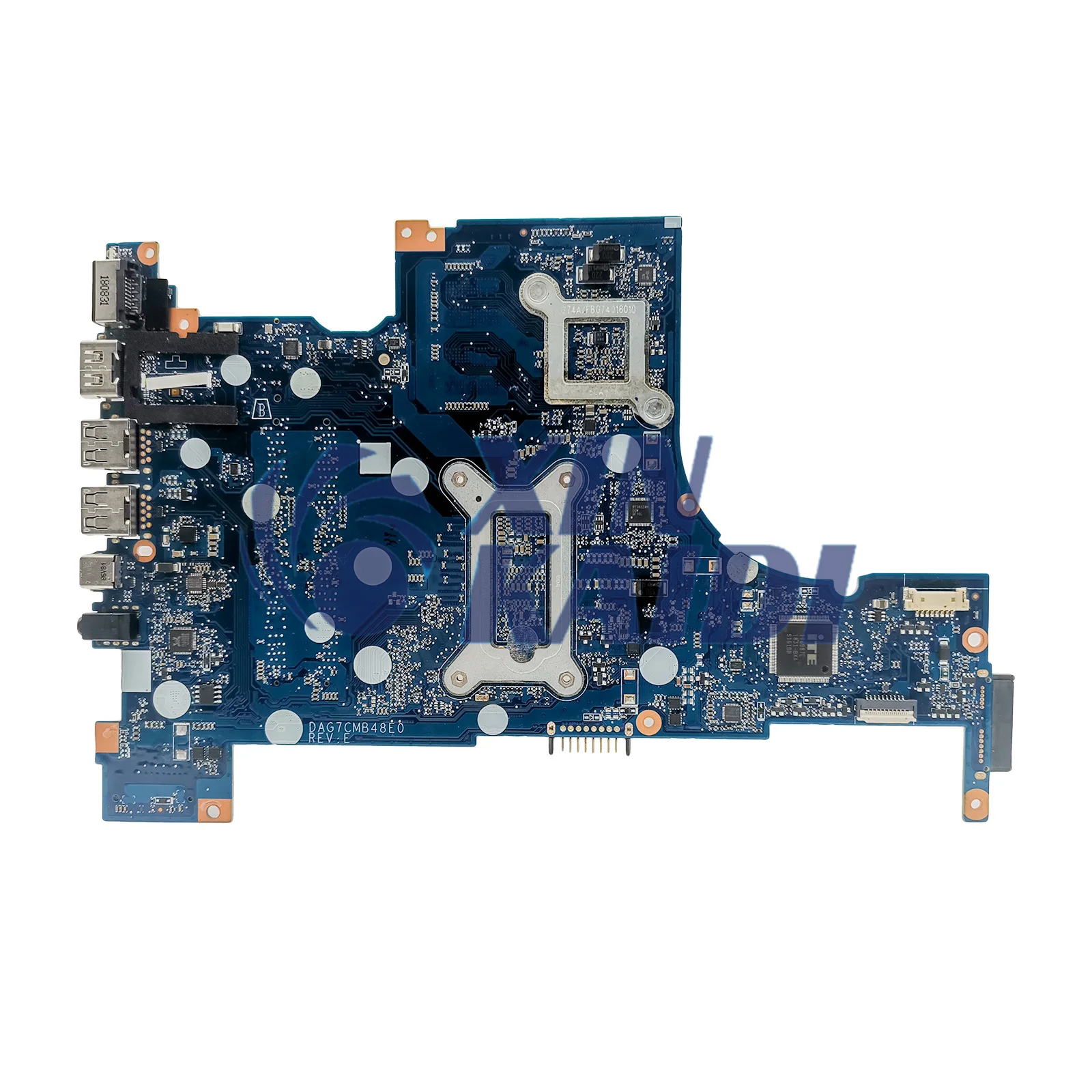 Para hp 15-u 15t-cu 15-cu placa-mãe do portátil dag7cmb48e0 com cpu i3 i5 i7 8th gen notebook mainboard pavilhão 100% testado ok