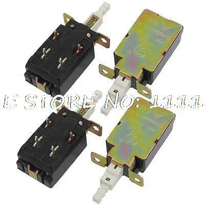 

4pcs DPST Spring Loaded Locking Push Button Switch AC 250V 8A/128A KDC-A11-2