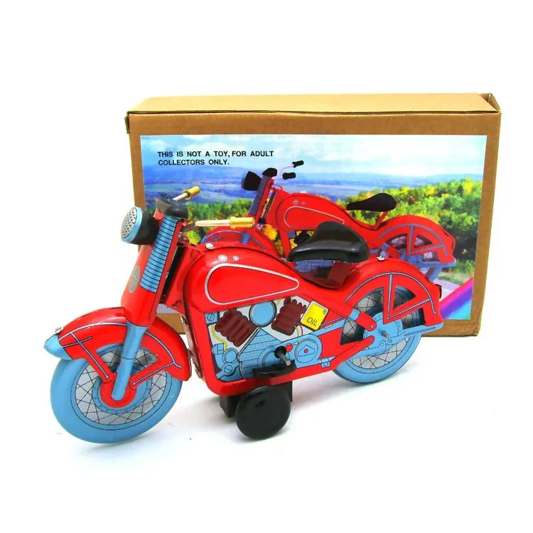 MS359 étain moto nostalgique personnalité ornement Collection créative photographie accessoires étain jouets