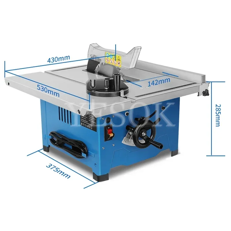 

Small Multifunctional Household Woodworking Table Saw 8 Inches,Oblique Cutting Circular Saw,45 Degree Cutting Machine Table saw.