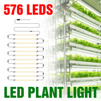 LED Grow Light Strip Full Spectrum Phyto Lamp Indoor Flower Seedlings Succulents Pot Plants Cultivation Fill Lighting AC180-240V