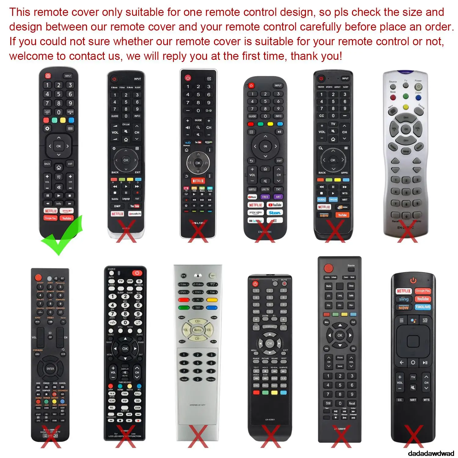 Protective Case Cover for Hisense EN2B27 EN2H27B EN2H27HS EN2H27D EN2A27 ER-31607R ER-22655HS RC3394408/01 TV Remote Controller