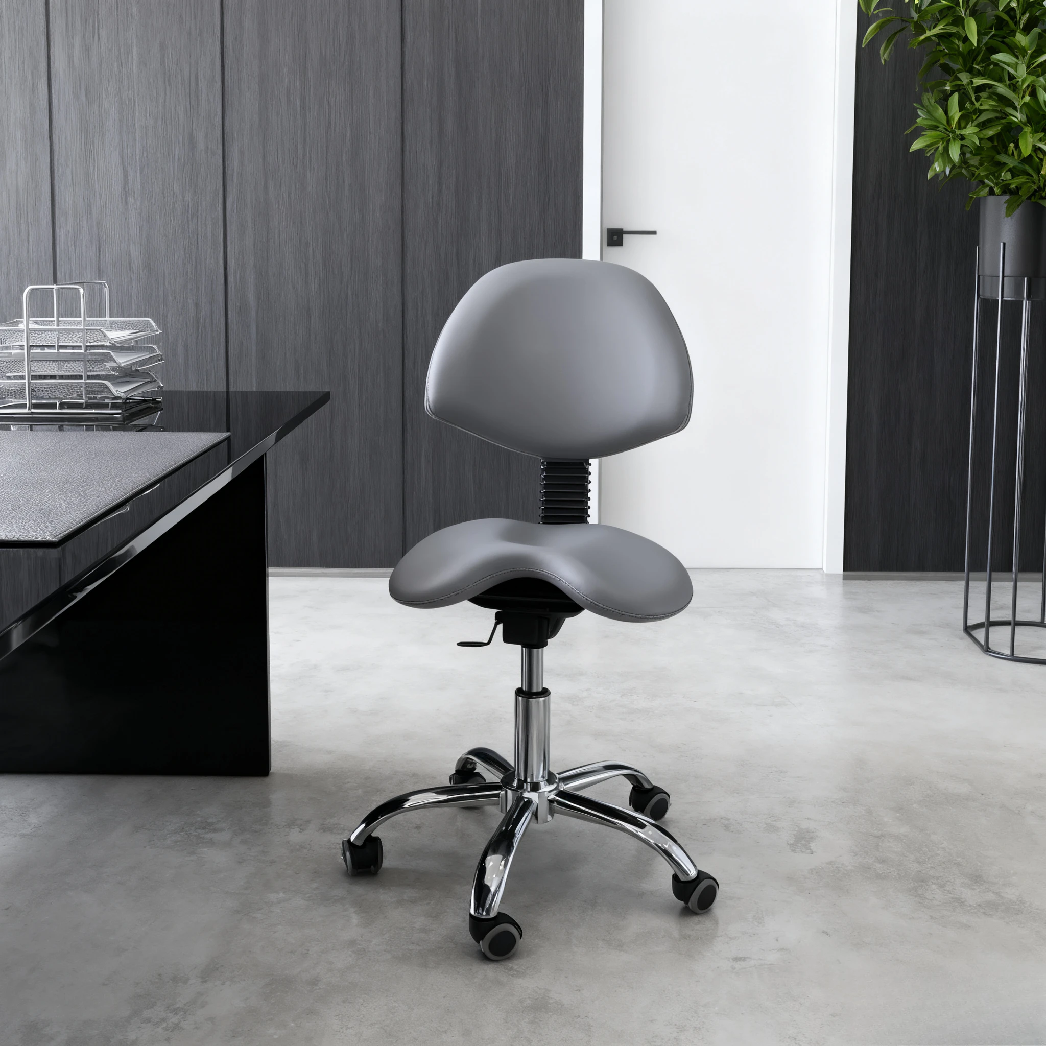 الأحمر الجمال مستلق تصفيف الشعر المهنية كرسي الحلاق آلات الترويج جلدة صالون صالون عرض كراسي الصالون رمش #6