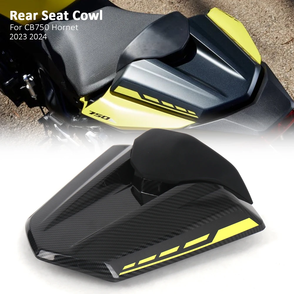 

New Motorcycle Seat Back Cover Rear Pillion Passenger Cowl Fairing Rear Hump ABS For HONDA CB750 Hornet CB 750 HORNET 2023 2024