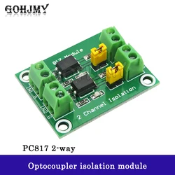 2-way voltage isolation board PC817 optocoupler voltage control transfer drive module optoisolator