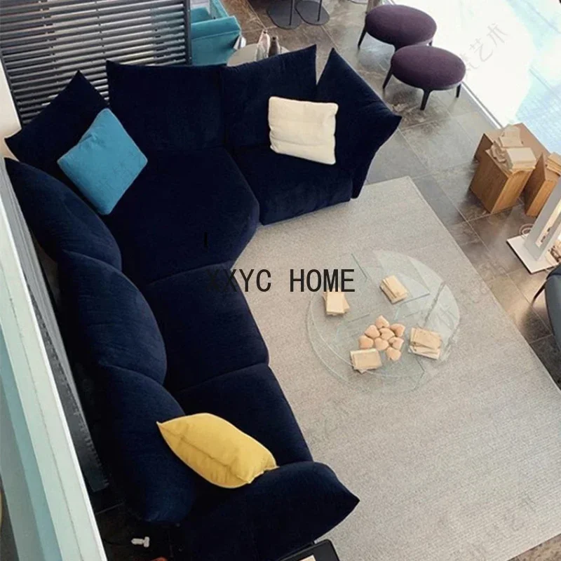 Italian down Fabric Sofa Modern