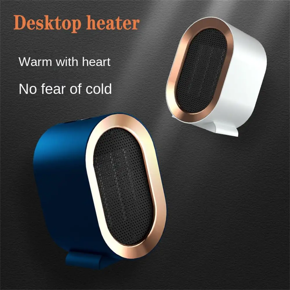 

1200W Electric Heater Portable Desktop Fan Heater Heating Warm Air Blower Mini Radiator Home Office Warmer Machine for Winter