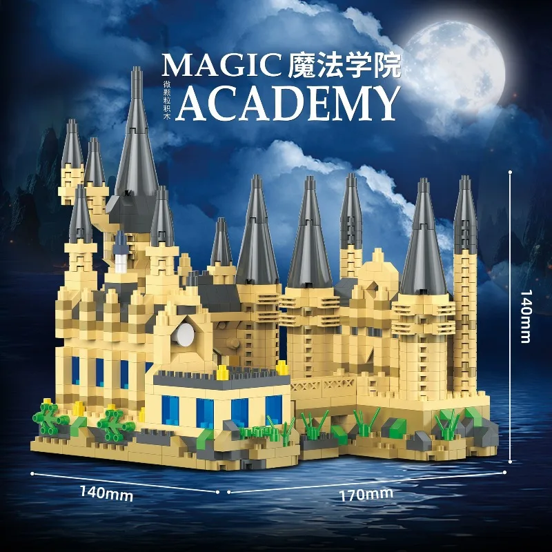 Harry Potter Hedwig Owl Building Blocks Model Creative Anime Ornament Collectible Bricks Toy Gift for Adults