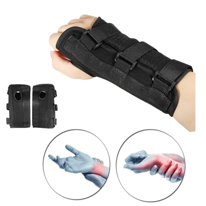 1PCS Wrist Brace for Carpal Tunnel Relief Night Support Pads Brace Sprain Forearm Splint Strap Protector