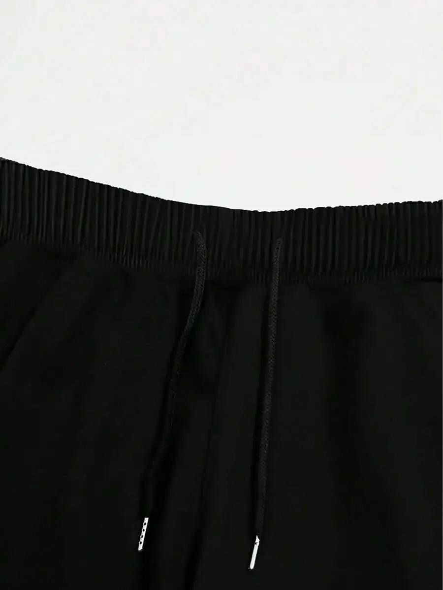 

Mens Plus Size 3-Pack Casual Lounge Shorts – Elastic Waist Summer Comfort Fit, Black/Gray/Blue, Sizes 1XL to 6XL
