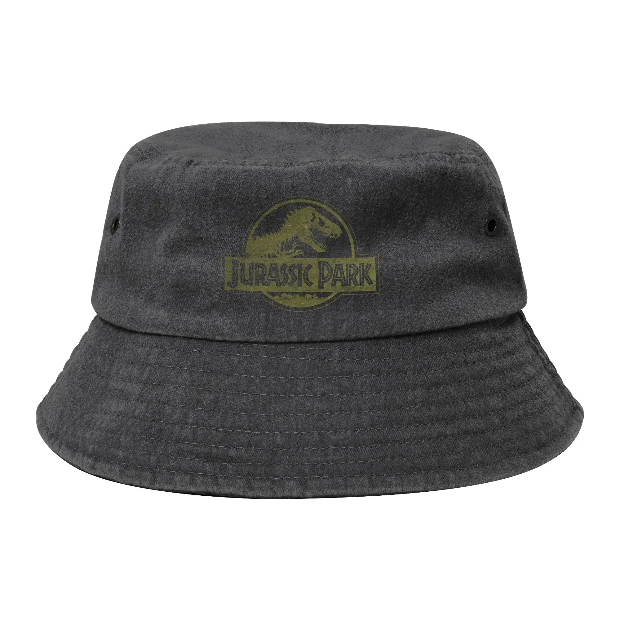 Sombrero de pescador estilo Jurassic Park para niña, ligero, deportivo, de mezclilla lavada, para exteriores