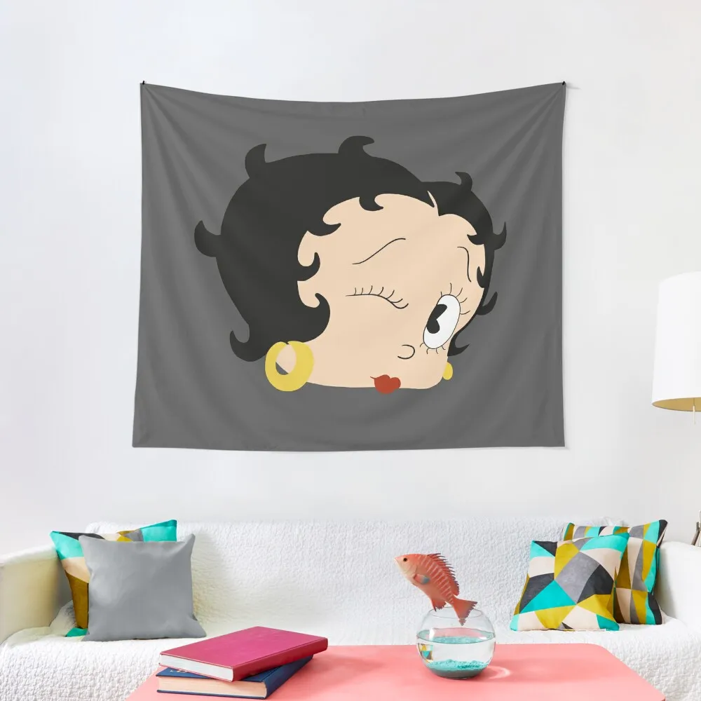 Boop oop a doop Tapestry Decorative Wall Mural Decor For Room Decorative Wall Tapestry