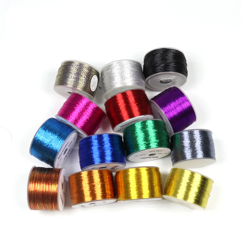 100 yards/spool Metallic Guide Wrapping Fishing Line thread Strong Nylon Fibers Size A Rod Building Repairing DIY Fishing rod