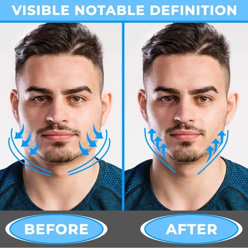 Facial Mandibular Exerciser Gym Fitness Ball Mandibular Muscle Training Double Chin Reducer Neck Face Slimming Mouth Mandibular