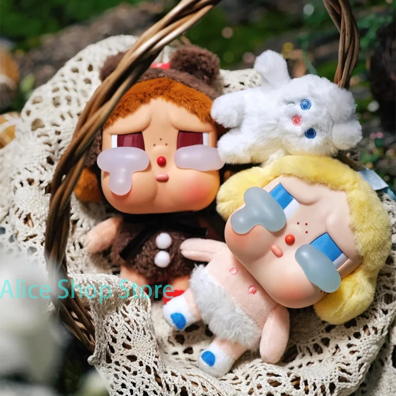 Crybaby Crying Again Series Figures, Face Butter Toy, Animal Pendentif, Butter Keychain, Birthday Mystery Box, Xmas Gifts, Original