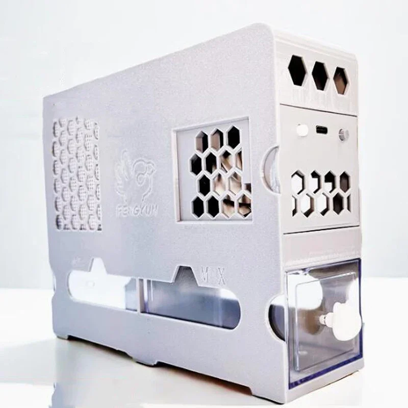 Washable electric bird food grain peeling and shelling machine household bird food blowing machine