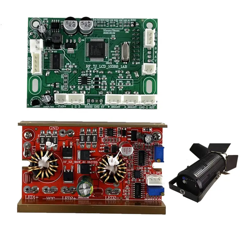 Main Mother Board Stage Lights Accessories Motherboard For Bicolor 200W LED Fresnel Light
