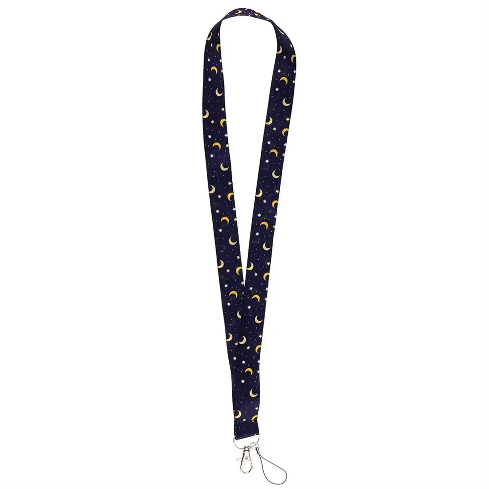 

Supply School Supply Stars Lanyard Sun and Moon Card Holder Keyrings Badge Holder Phone Neck Strap Hanging Rope ID Card Holder