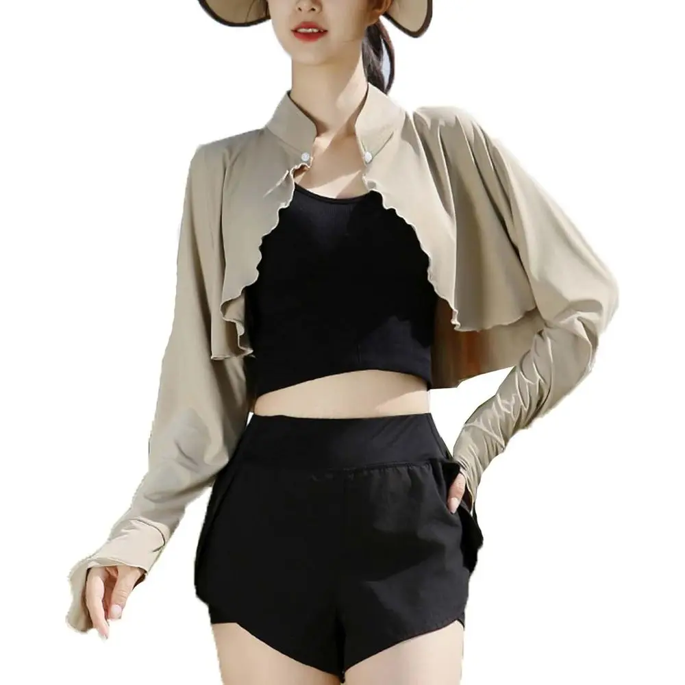 

UV-Protected Cooling Shawl with Arm Sleeves for Women