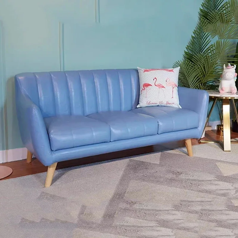 رغوة أوروبا أريكة استرخاء الأرائك الخشب كرسي مزدوج الشمال أريكة جلدية الحب مقعد صالة موبليس الفقرة Salas Modernos الأثاث