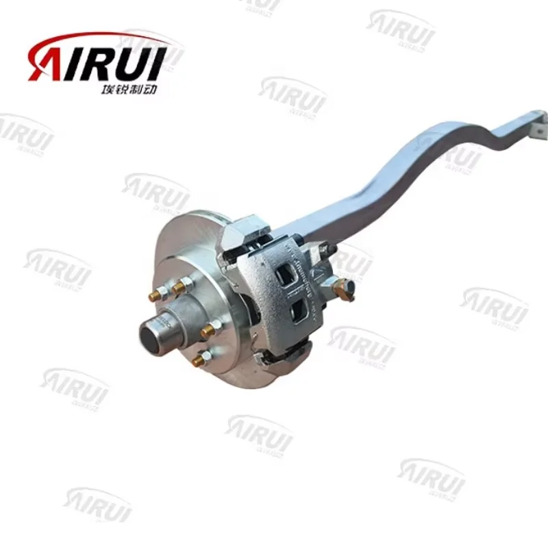 High Quality V-shape Kodiak style hydraulic disc brake torsion axle for boat trailer-AC13600300-WH