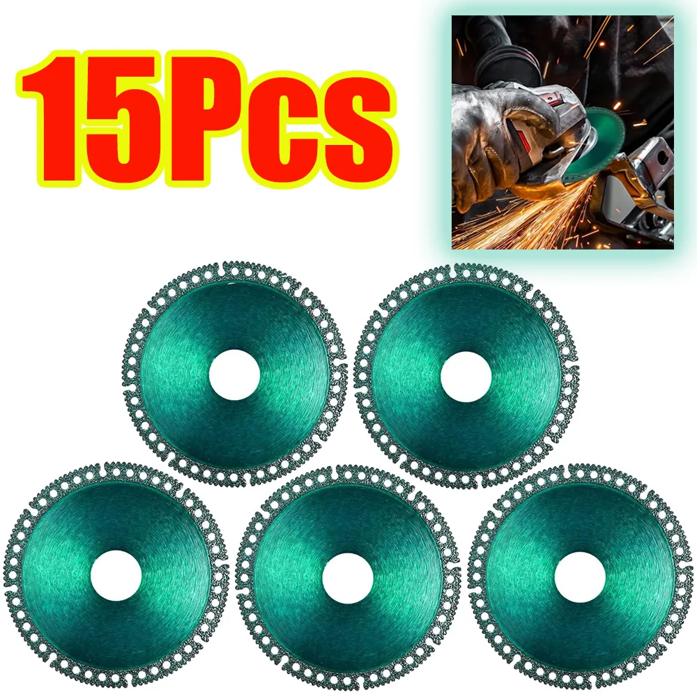 1-15Pcs Composite Multifunctional Cut Saw Blade Ultra-thin Saw Blade Glass Ceramic Tile Cutting Disc For Angle Grinder Tools