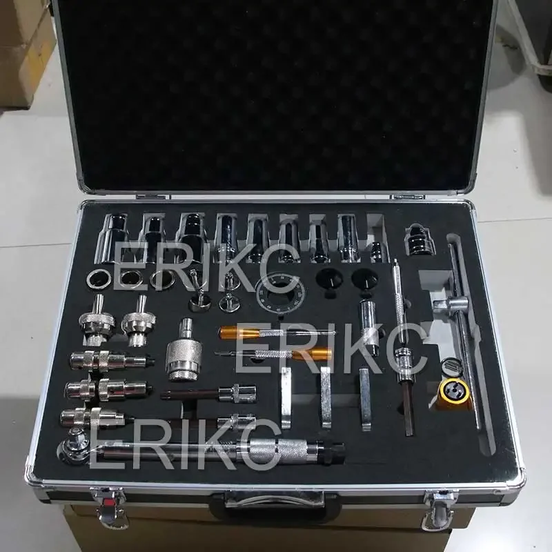 Diesel CR Injector Repair Disassembly Tool Kits Diesel Fuel Injector Dismantling Equipments For Bosch Denso Delphi