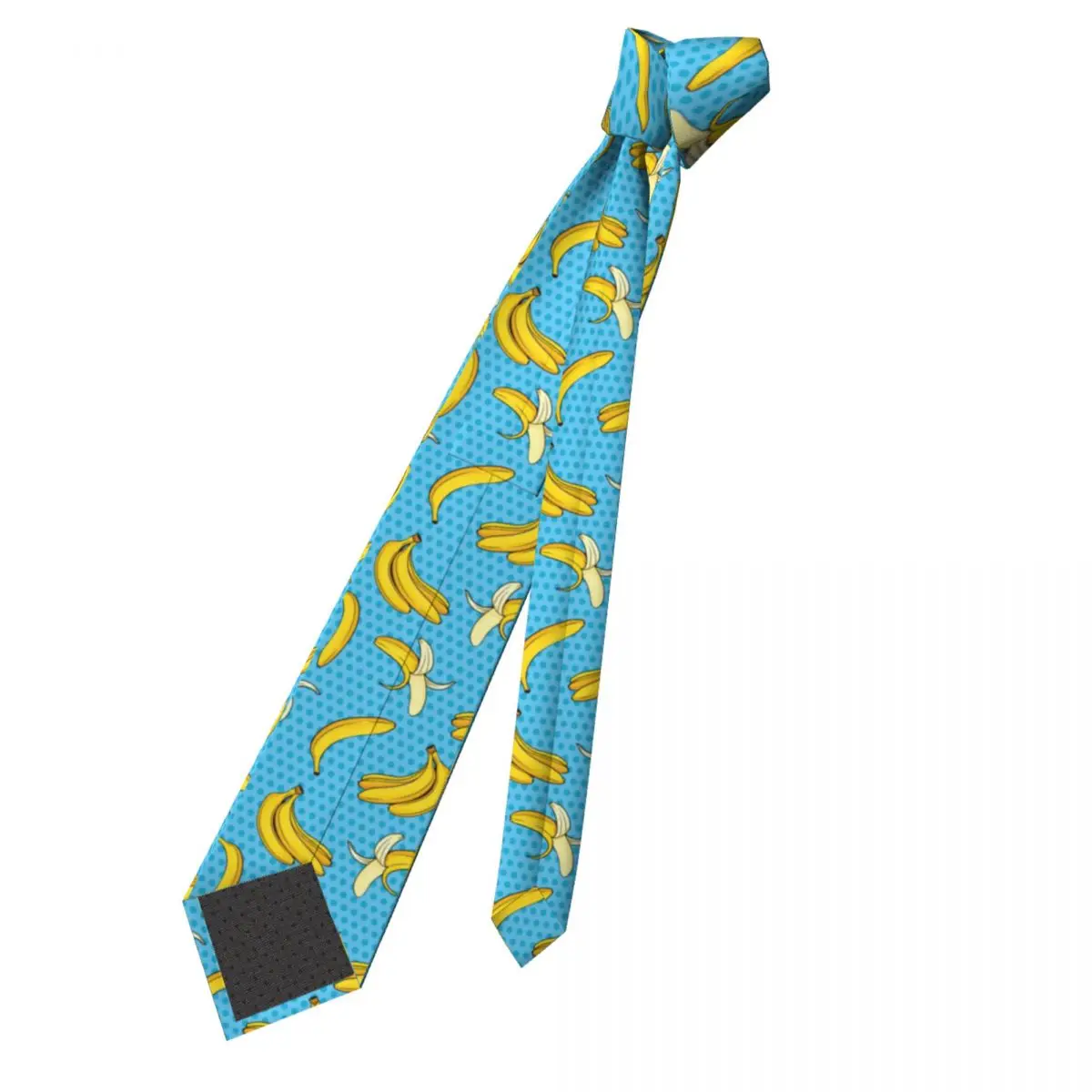 Banana Neckties Men Women Skinny Polyester 8 cm Wide Neck Ties for Mens Daily Wear Gravatas Party