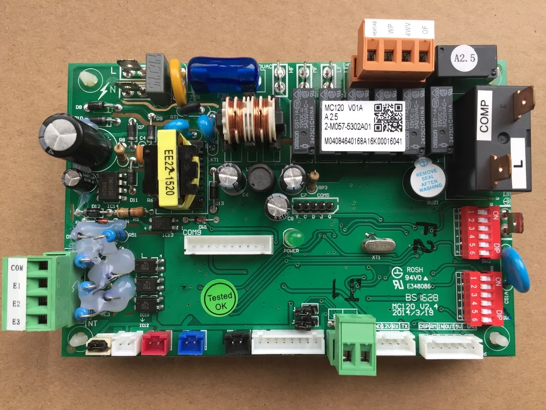 Air Conditioning Motherboard Air Duct Machine Control Board MC120 Ceiling Machine Computer Board Circuit Board Controller