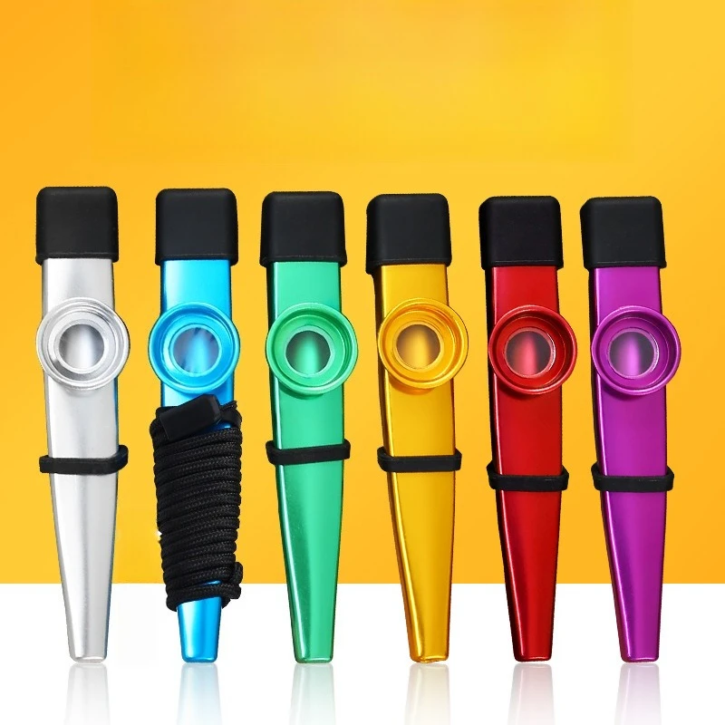 Kazoo en métal, guitare kazoo, ukulélé, flûte de pont et autres instruments de niche faciles à apprendre