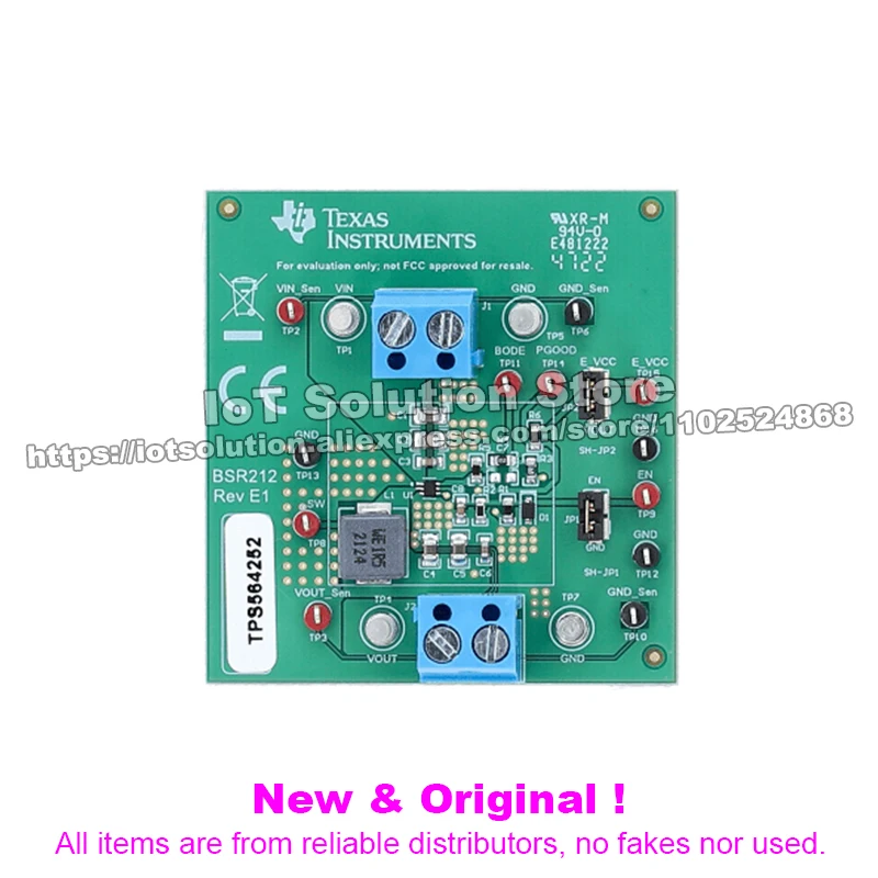TPS564252EVM TPS564252 evaluation module for 4-A, synchronous step-down converter
