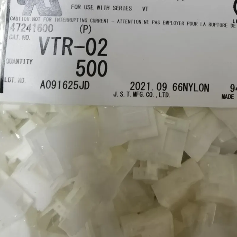 

500/lot VTR-02 SERIES 2PIN Connector 100% New and Original new