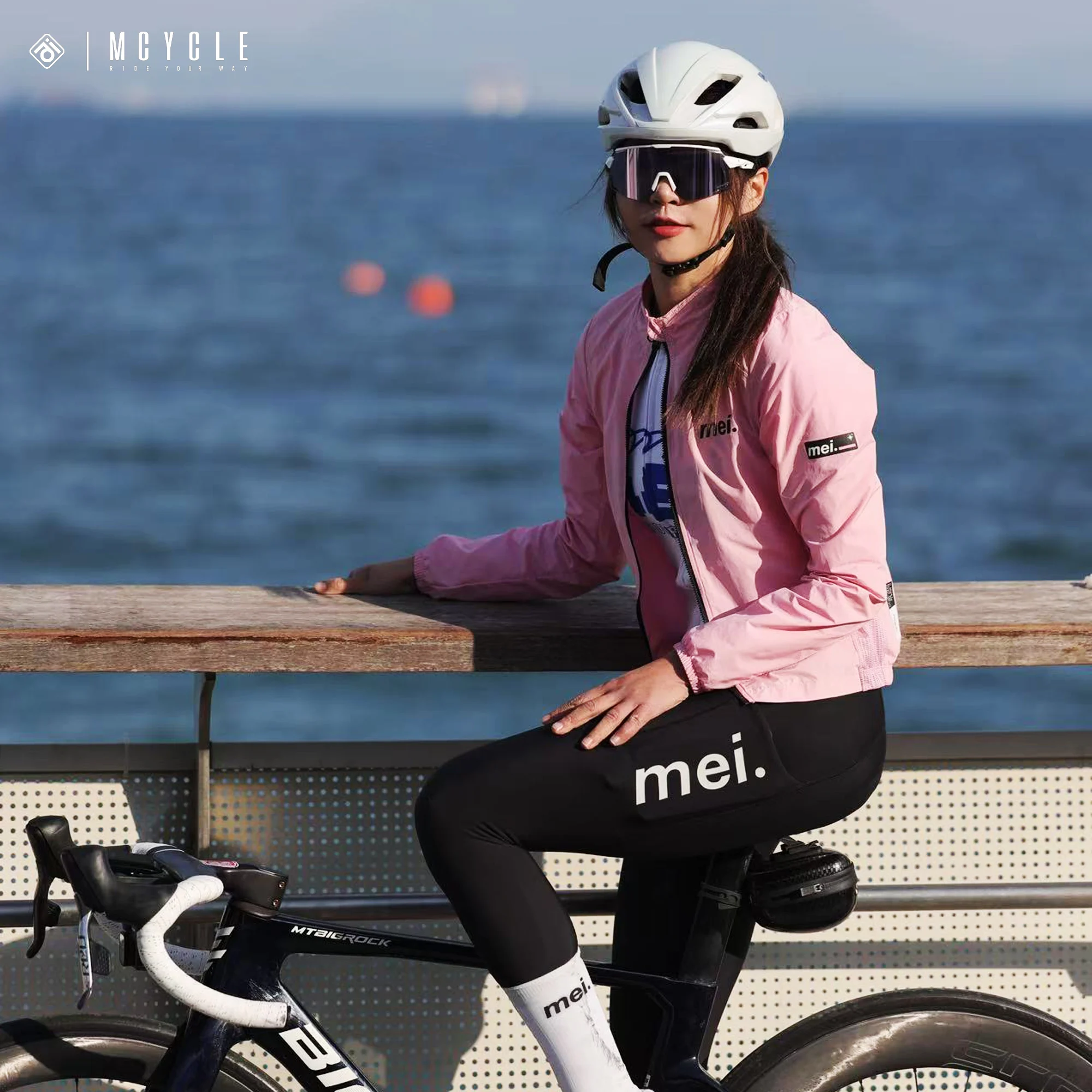 

Mcycle Unisex Bicycle Outdoor Cycling Jacket New Style Quick Dry Soft Shell Sportswear Windproof Windbreaker for Adults