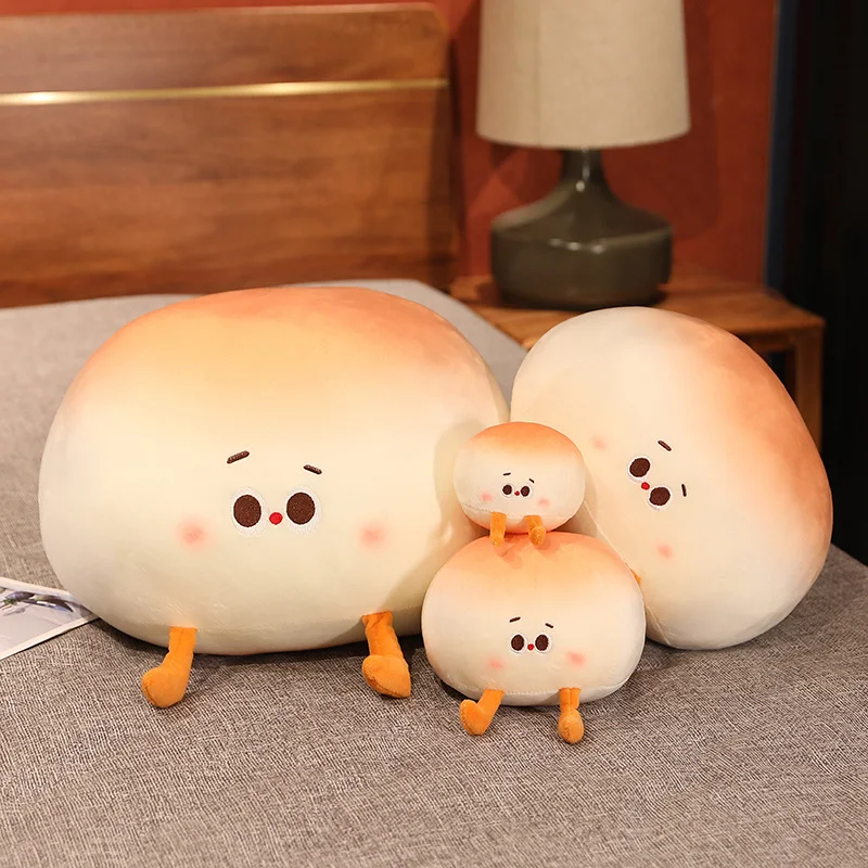 

Cute Little Steamed Bun Pillow for Boys and Girls to Sleep on in Bed, Plush Toy Doll