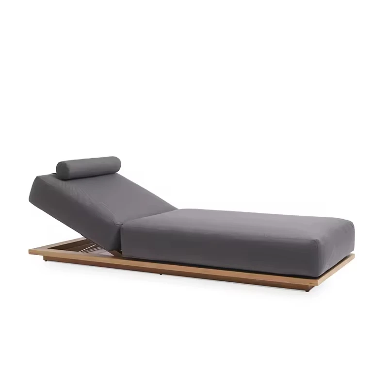 & Best Product Beach Chaise Lounge Furniture Outdoor Garden Sun Lounge Chair Patio Poolside Leisure Daybed