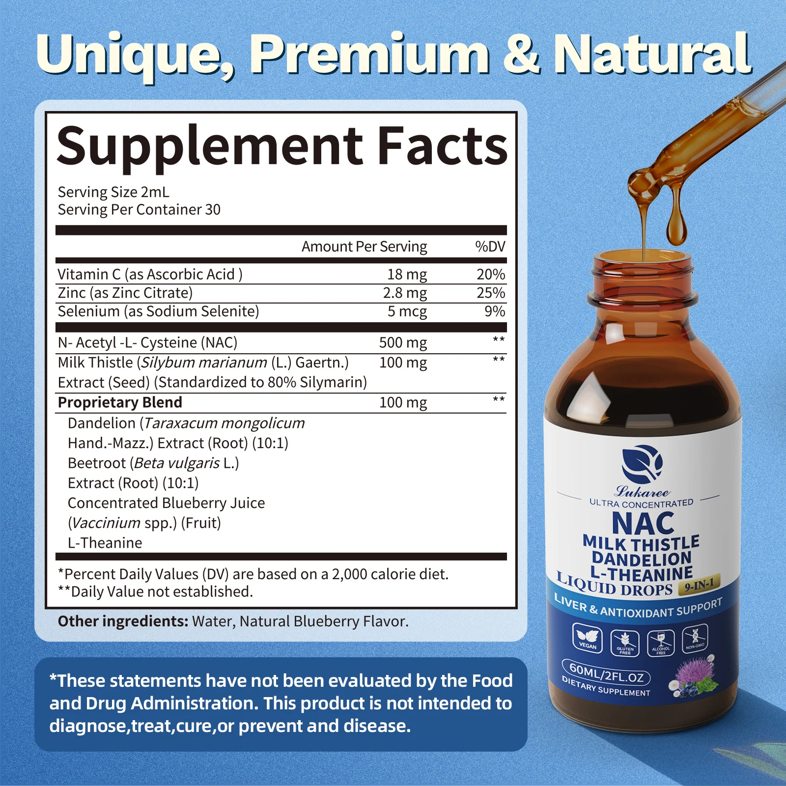 N-Acetyl-L-Cysteine NAC Supple - Nac N Acetyl Cysteine recension och pris