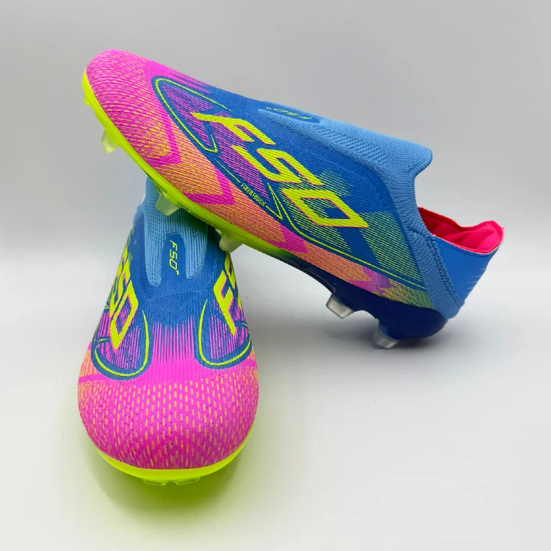 

Original Soccer Shoes For Men Studded Society Cleats Football Shoes Professional Outdoor Women Sport Football Field Boots Unisex