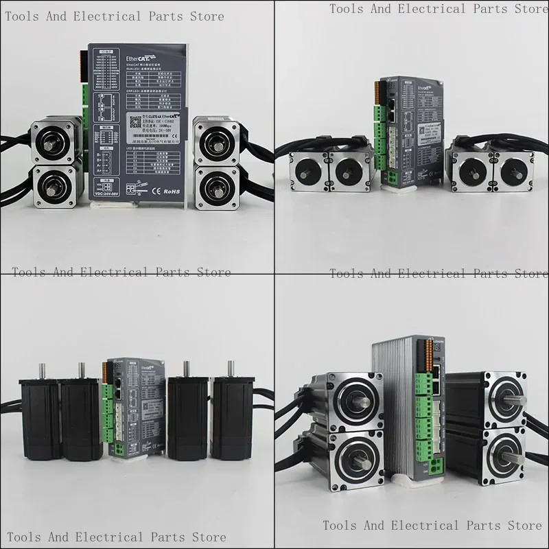One To Two/Three/Four Multi Axis Stepper Motor Driver Control Open/Closed Loop 57/60/80 Ethernet